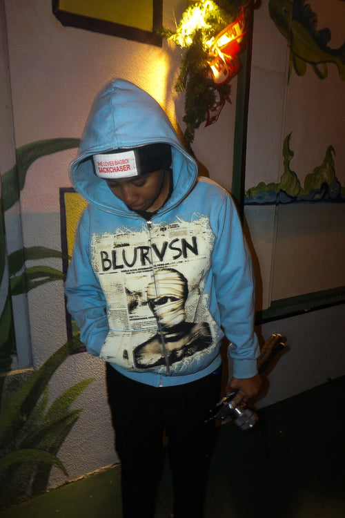 BLURVSN "MUMMY" LIGHT BLUE JACKET - Blurvsn