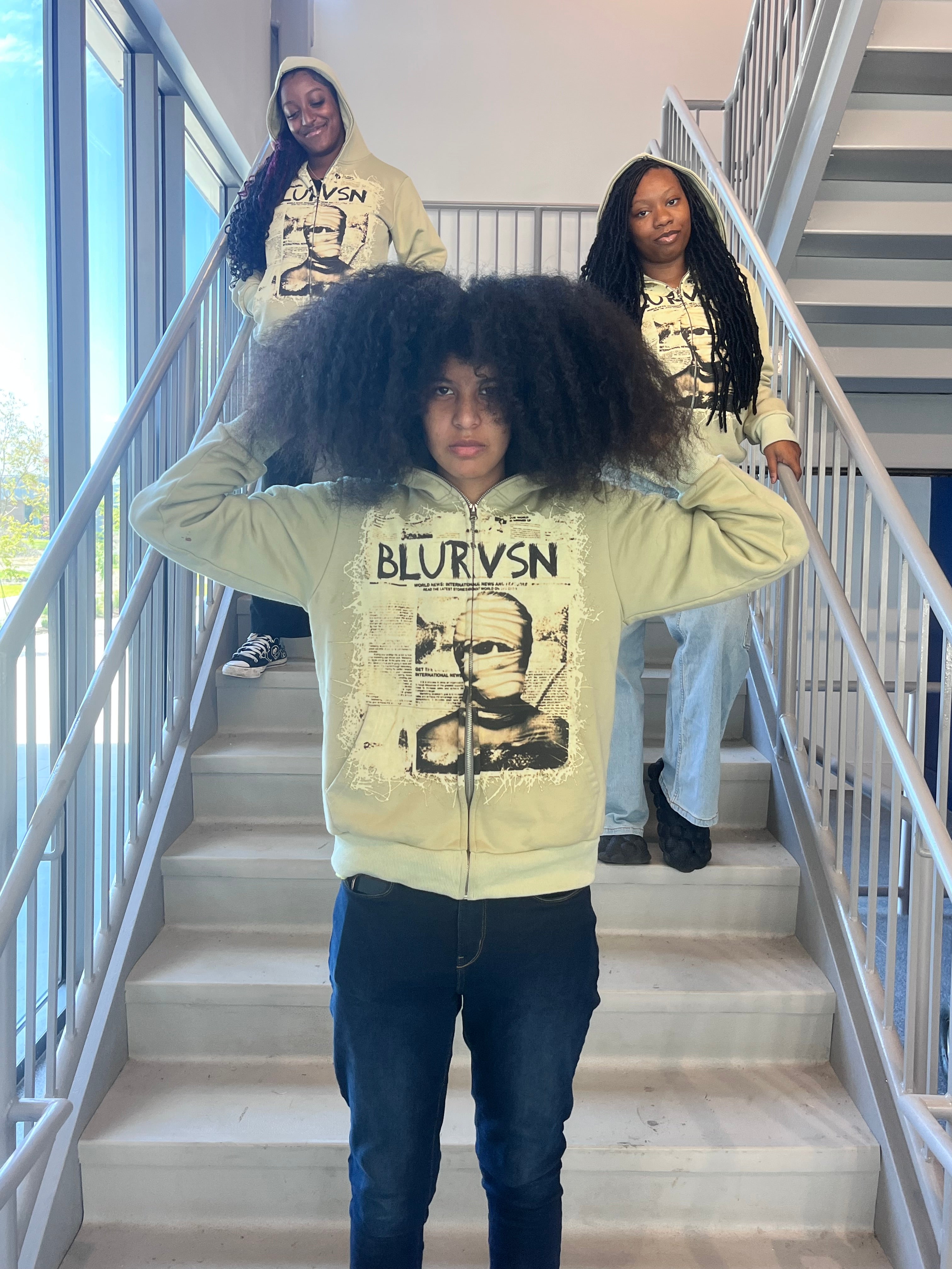 BLURVSN "MUMMY"  GREEN JACKET - Blurvsn