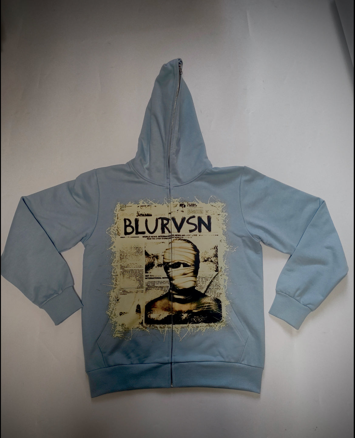 BLURVSN "MUMMY" LIGHT BLUE JACKET (Pre-Order)