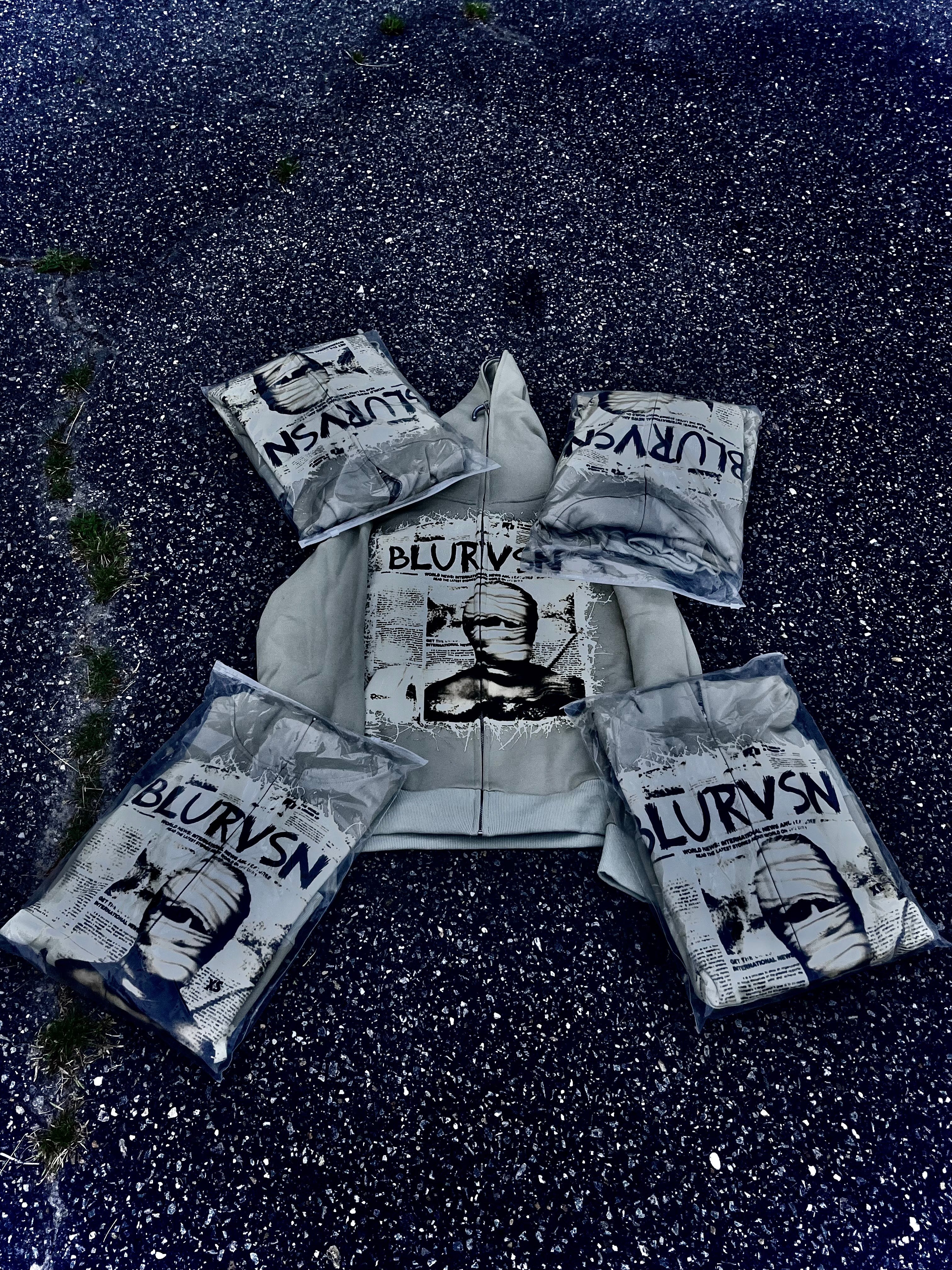 BLURVSN "MUMMY"  GREEN JACKET - Blurvsn